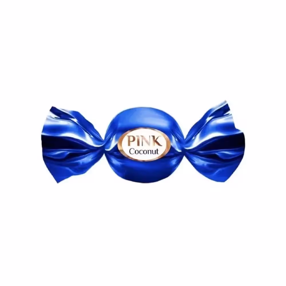 شکلات پذیرایی ترافل پینک کوکونات با مغز کرم فیلینگ 1 کیلوگرم