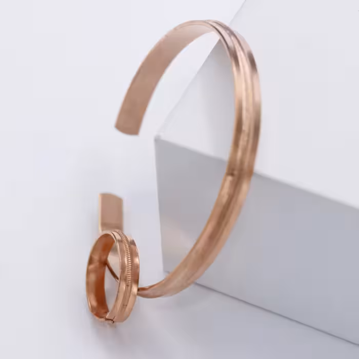 ست دستبند و انگشتر مسی لوکس 71529