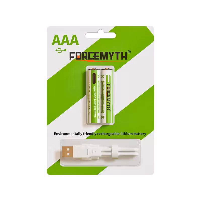 باتری نیم قلمی شارژی USB تایپ سی(ارسال رایگان)