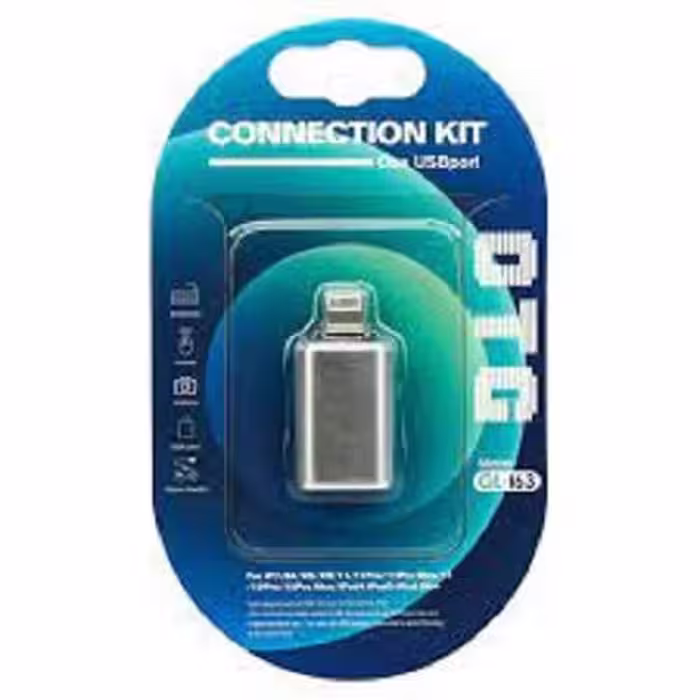 مبدل USBusb به آیفونGL 163(OTG IPHONE)ساپورت تا گوشی IPHONE 13 PRO MAX