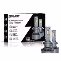 هدلایت ZIMMER 170W H7 با نوردهی 17000 لومن و توان 170 وات