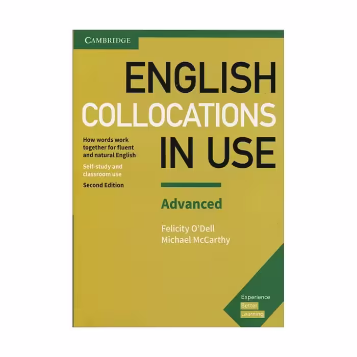 English Collocations In Use Advanced Second Edition انگلیش کالوکیشن این یوز ادونس ویرایش دوم