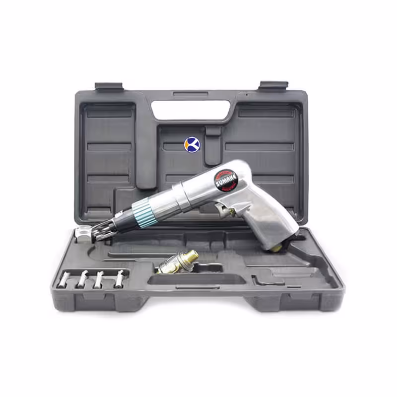 دریل بادی هفت تیری مخصوص پرچ و نقطه جوش مدل ST-6654K سوماک