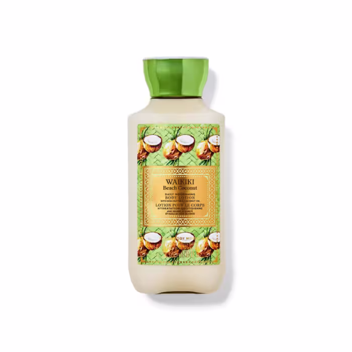 لوسیون بدن معطر بث اند بادی Bath & Body Works مدل Waikiki Beach Coconut