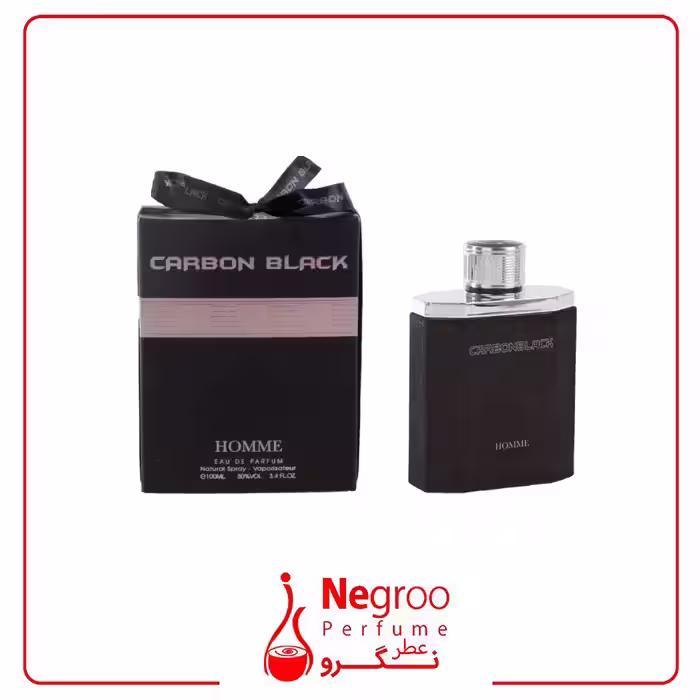ادو پرفیوم مردانه فراگرنس ورد مدل Carbon Black حجم 100 میلی لیتر