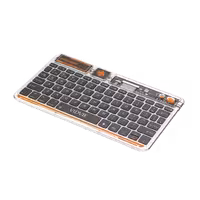 کیبورد بلوتوثی شفاف و قابل حمل مدل KB05 برند ویدوی