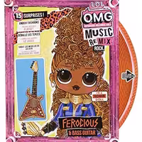 عروسک LOL Surprise سری OMG Remix مدل Ferocious & Bass Guitar