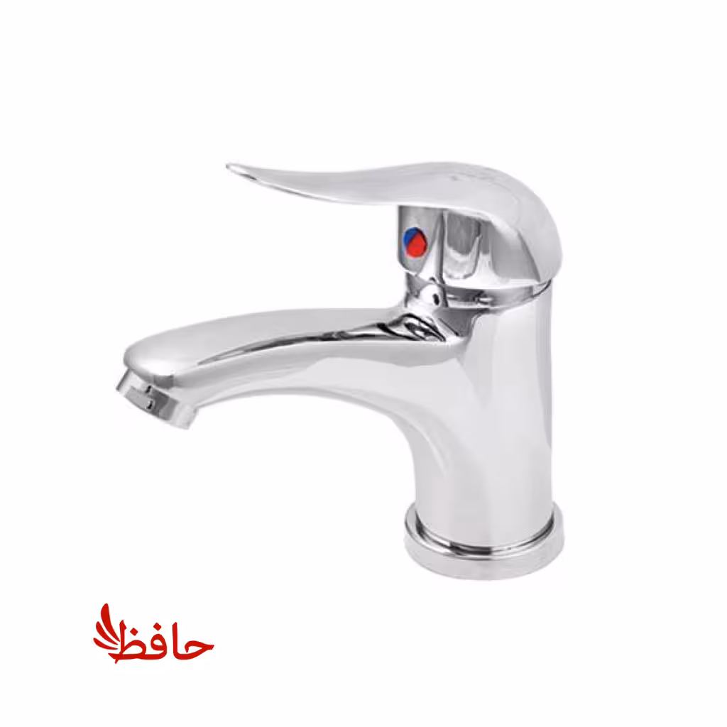 شیر روشویی تک آیدا مدل قهرمان رنگ کروم
