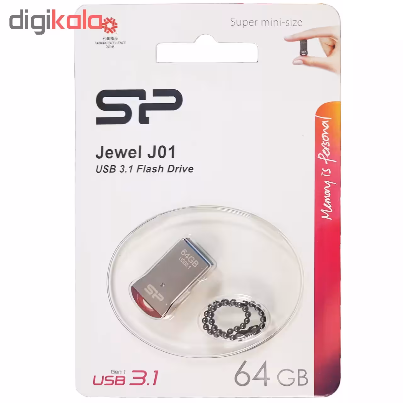 فلش مموری سیلیکون پاور مدل Jewel J01 ظرفیت 64 گیگابایت