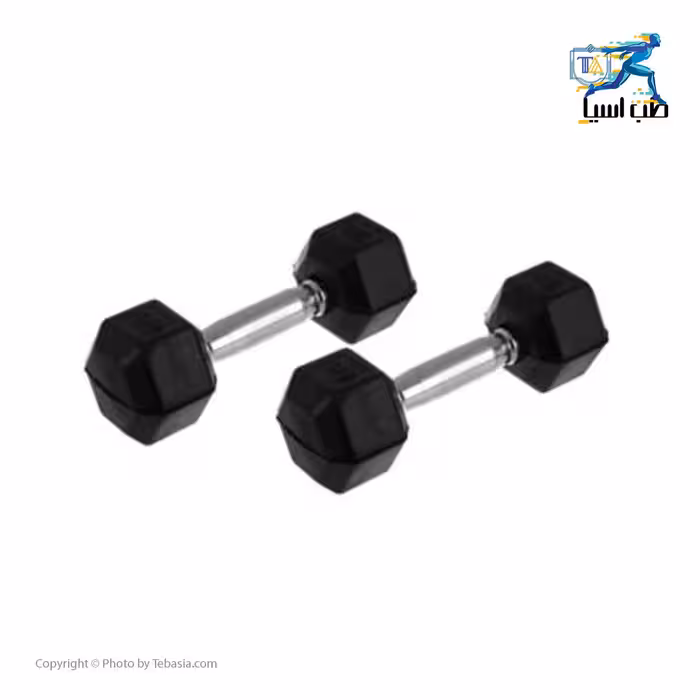 دمبل شش ضلعی 2.5 کیلوگرم
