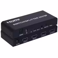 اسپلیتر/سوئیچر HDMI 2×2 ورژن [email protected] کی نت مدل K-SWSP2022