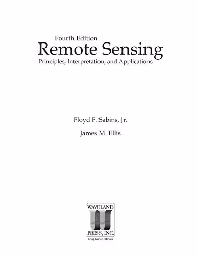 خرید و دانلود نسخه کامل کتاب Remote sensing : principles, interpretation, and applications