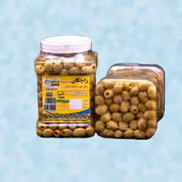 زیتون بدون هسته پت، وزن 800 گرم خالص