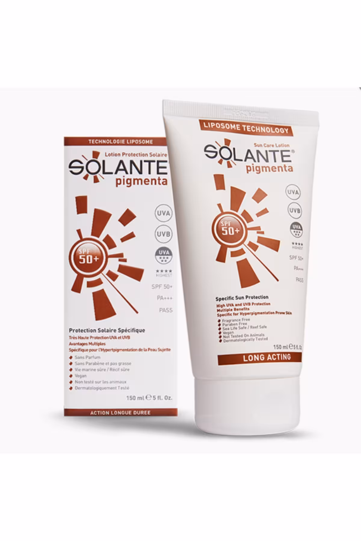 کرم ضد آفتاب سولانته Pigmenta SPF 50برای پوست مستعد لک و جوش،ترکیه
