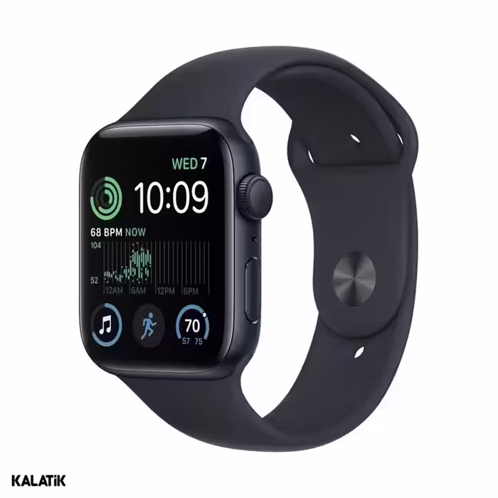 اپل واچ (2024) SE 2 مدل 44mm بدنه آلومینیوم با بند سیلیکونی