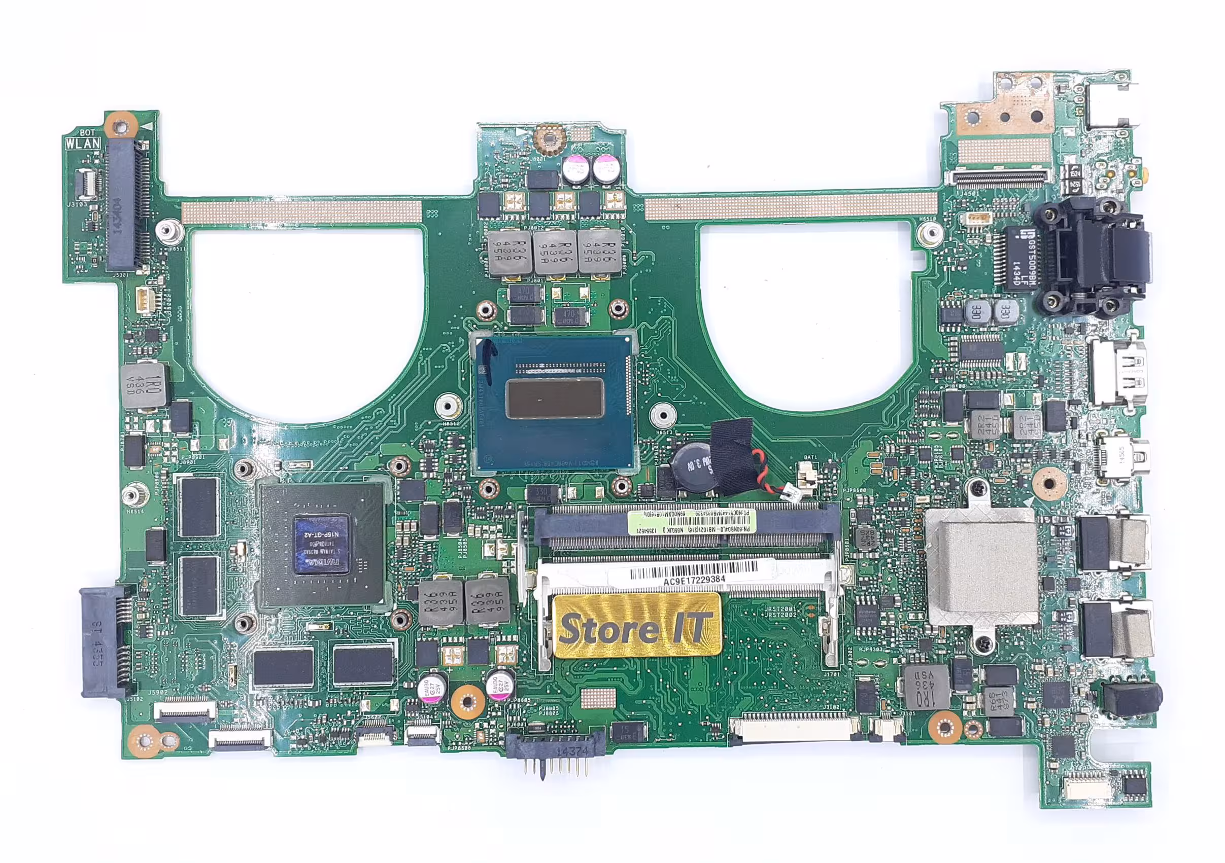 مادربرد لپ تاپ ایسوس N550JV REV. 2.1 I7-4HQ با گرافیک 4GB - فروشگاه اینترنتی استور آی تی