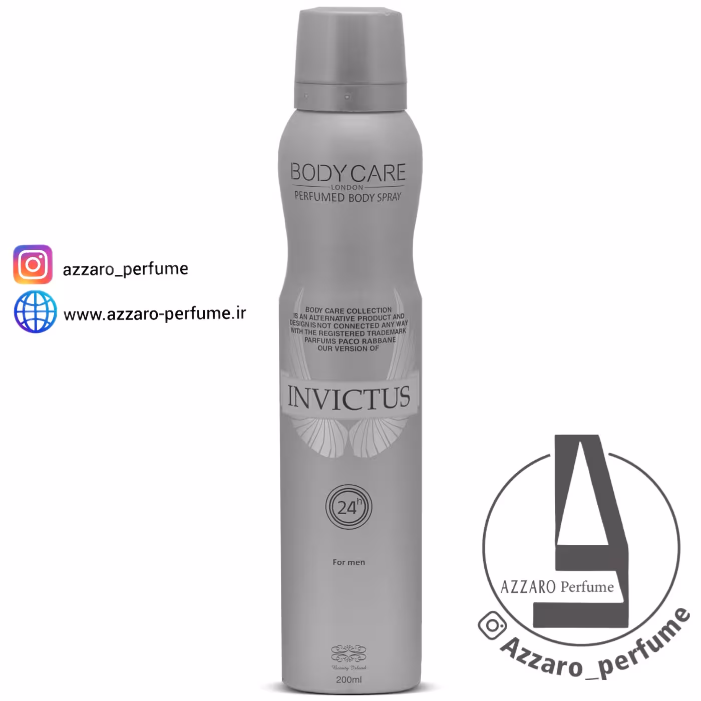 اسپری بدن مردانه بادی کر رایحه اینوکتوس حجم 200 میل