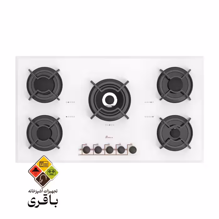 اجاق شیشه‌ ای بیمکث 0011 سفید