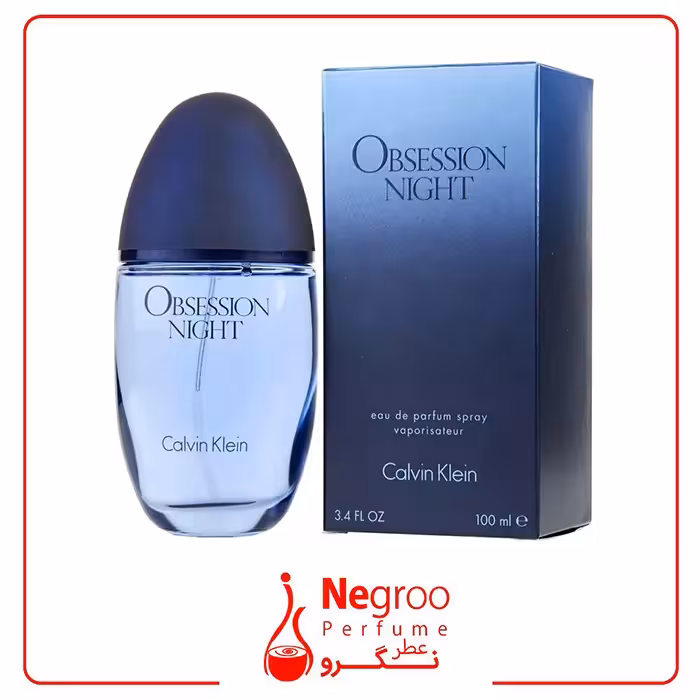 عطر ادکلن سی کی آبسشن نایت زنانه 100 میل