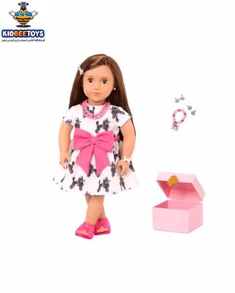 عروسک دختر با جواهرات