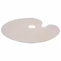 پالت رنگ روغن بیضی پلاستیکی