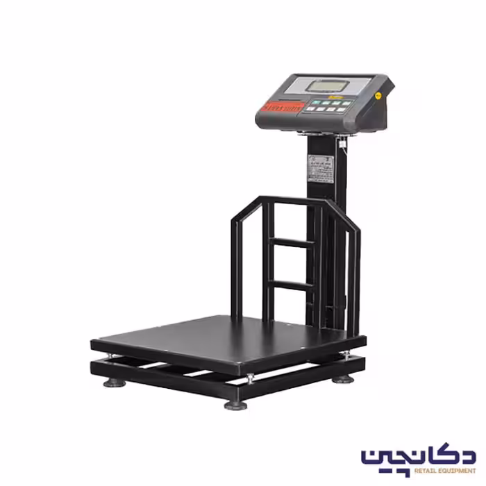 باسکول صنعتی سامان توزین مدل ST100 با نمایشگر تک ردیفه