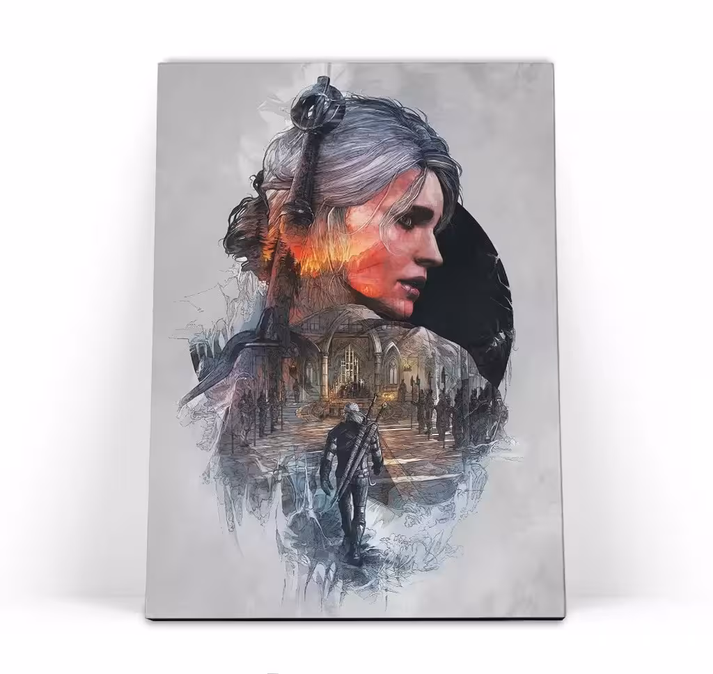 خرید   تابلو شاسی THE WITCHER