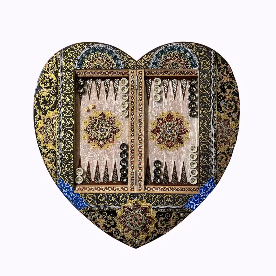 تخته نرد خاتم قلب