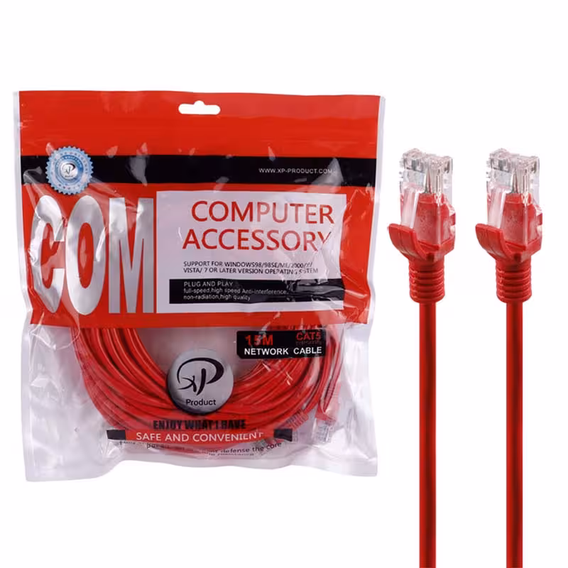 کابل 15 متری شبکه CAT5 ایکس پی XP