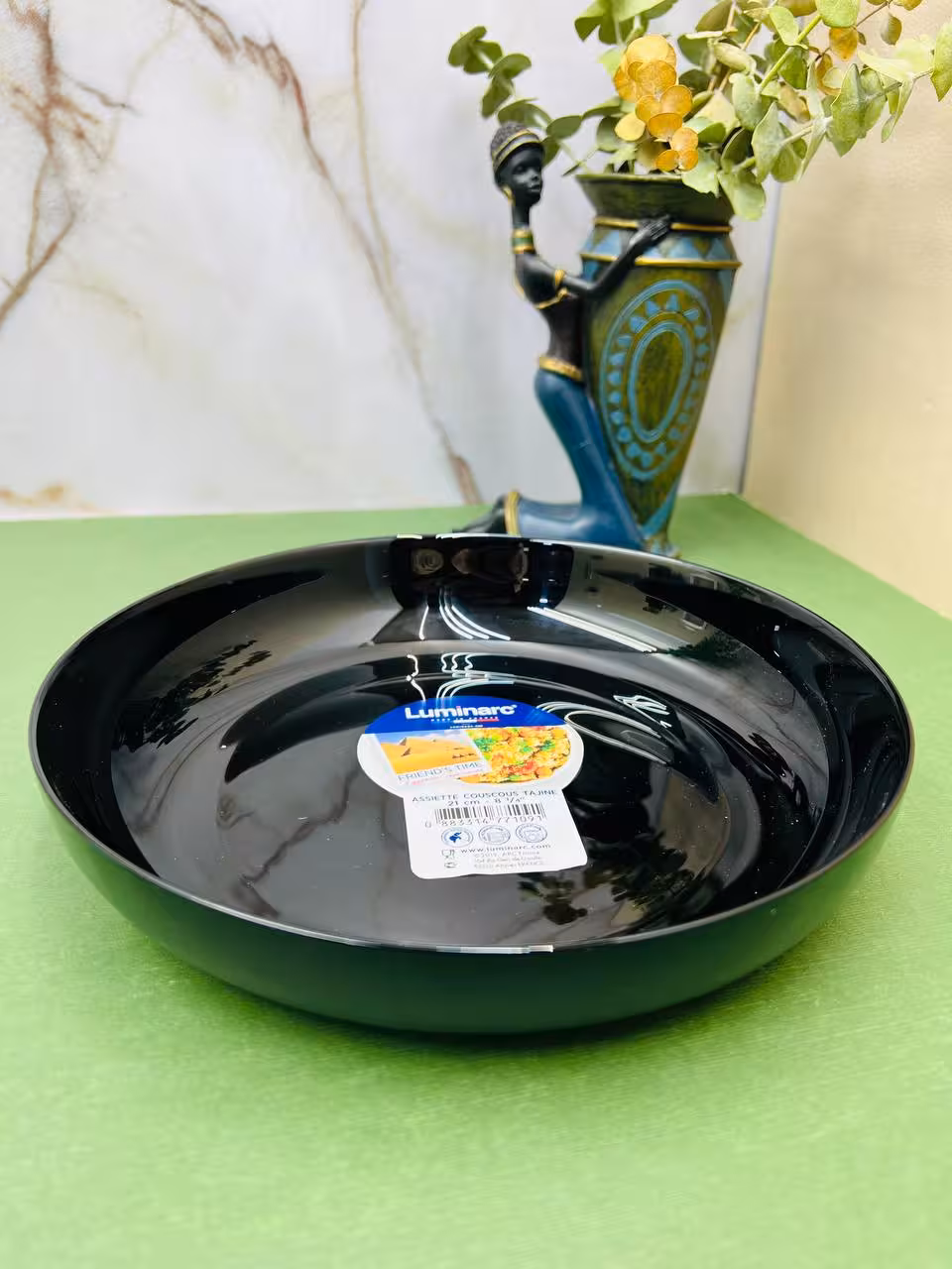 دیس پیتزا تایم مشکی 6361 LUMINARC سایز 21