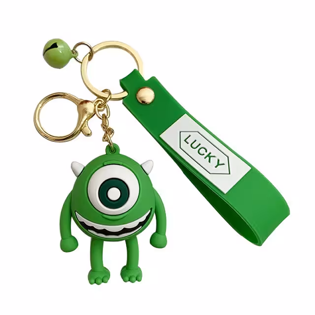 جاکلیدی سیلیکونی طرح کارخانه هیولا اوریجینال سایز بزرگ