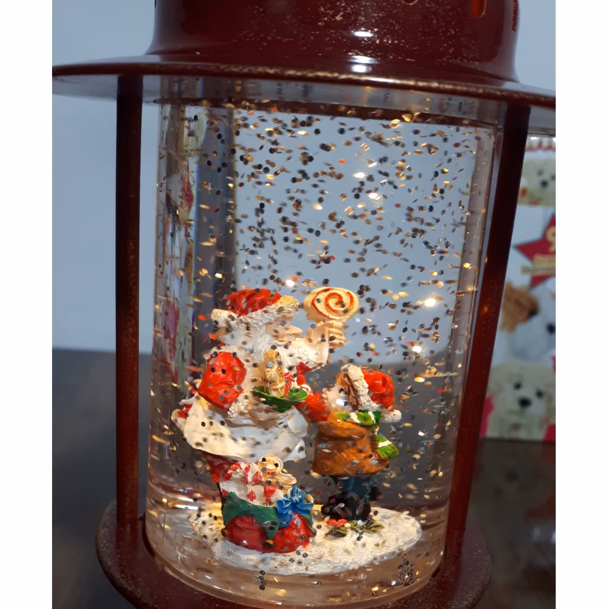 چراغ خواب طرح فانوس زمستونی