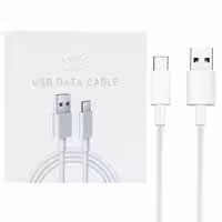 کابل شارژ و دیتا Type-c فست 1 متری هواوی پک سفید