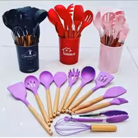 ست 13 تکه کفگیر ملاقه L37 | amazonchi