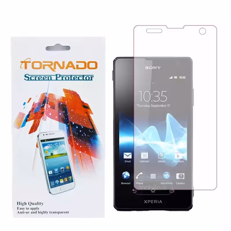 محافظ صفحه نمایش نانوگلس TORNADO مناسب موبایل  SONY TX
