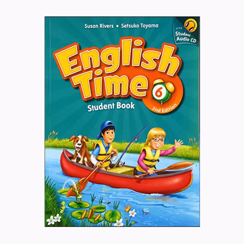 کتاب English Time 6 اثر Susan Rivers and Setsuko Toyama انتشارات OXFORD