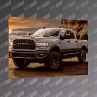 تخته شاسی طرح Ram 2500 Power Wagon 2024 MDF-191