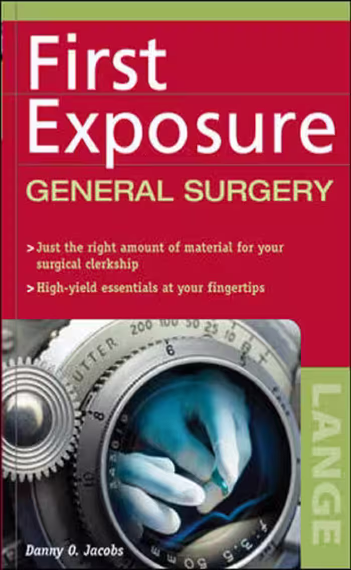 خرید و دانلود نسخه کامل کتاب First Exposure to General Surgery