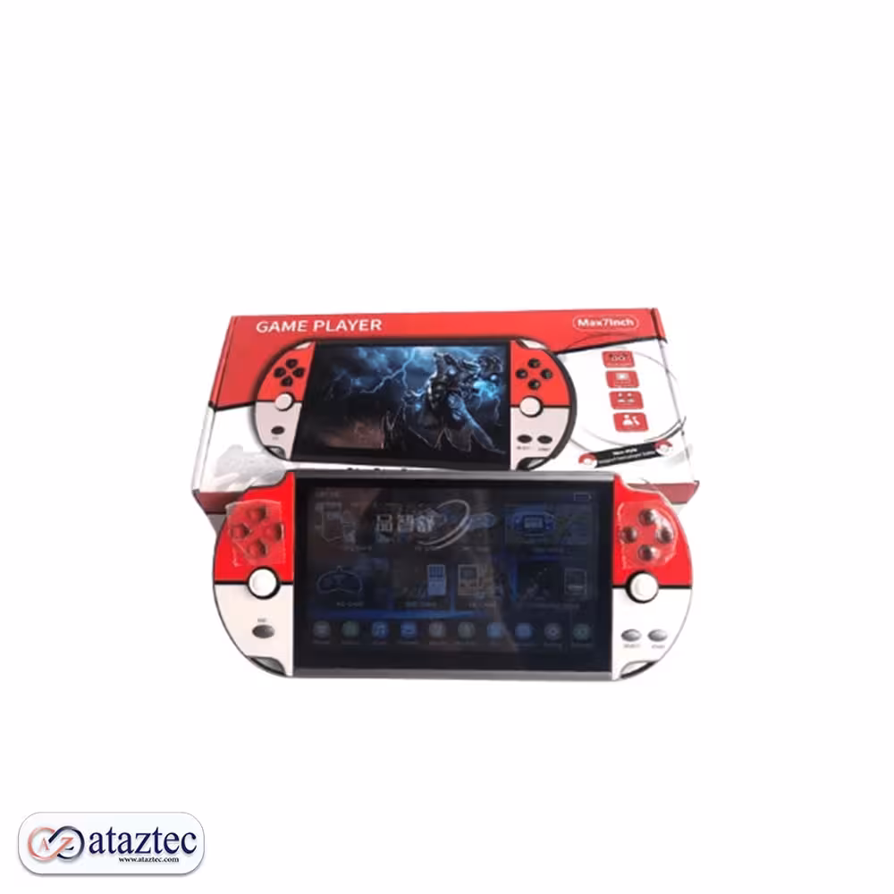 کنسول بازی X40 Retro با طراحی Poke Ball Style و 6000  بازی کلاسیک