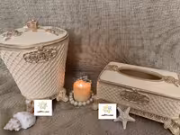 سطل و جادستمالی مدل حصیری کد 10962