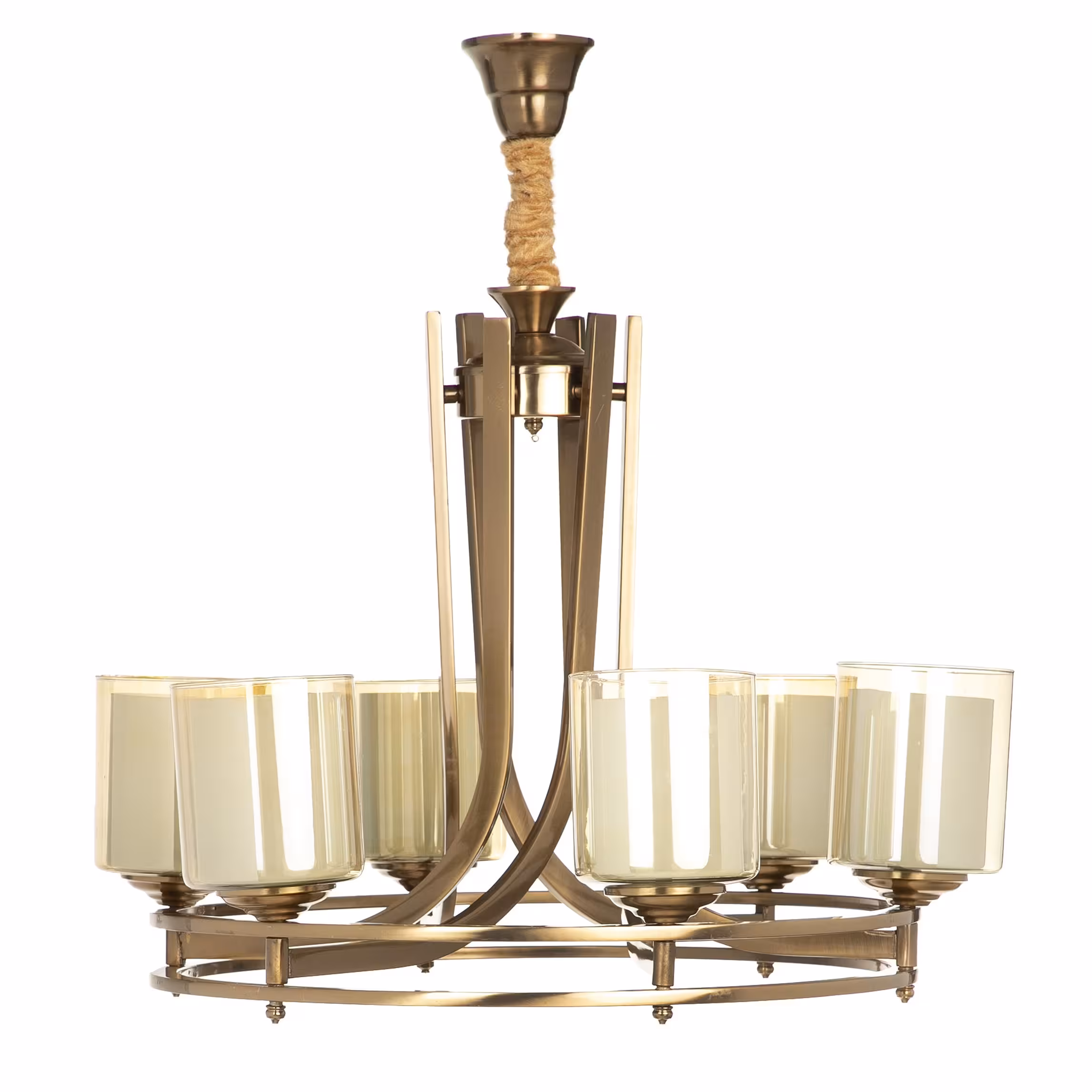 لوستر  6 شعله پرشین. هزینه ارسال با مشتری محترم(پسکرایه)