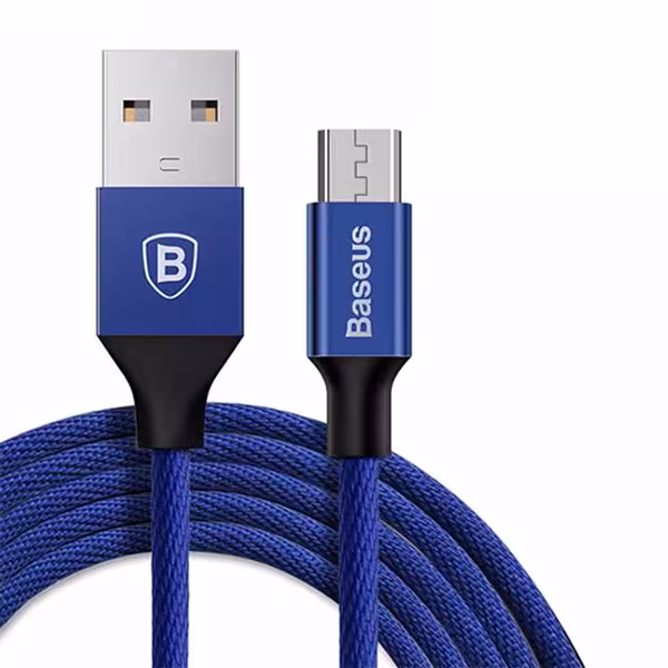 کابل لایتنینگ بیسوس Baseus Yiven Cable CALYW-A13 Blue طول 1.2 متر و توان 2 آمپر
