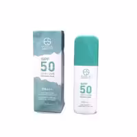 لوسیون ضد آفتاب پمپی بی رنگ استلین spf50 وزن 75 گرم کد ES0173