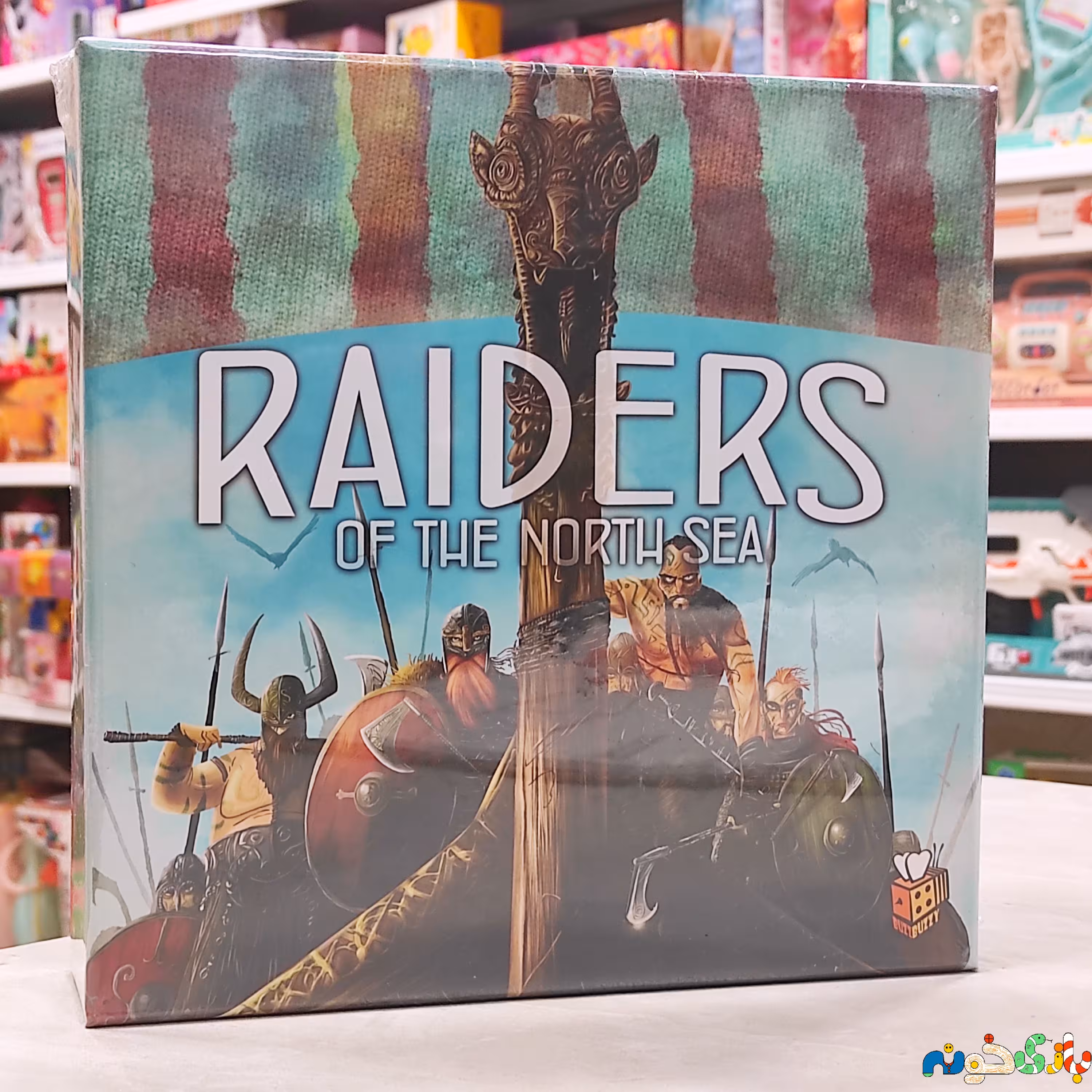 بازی بردگیم و رومیزی RAIDERS of the north sea مهاجمان دریای شمال شرکت باز بازی 2 الی 4 نفر  