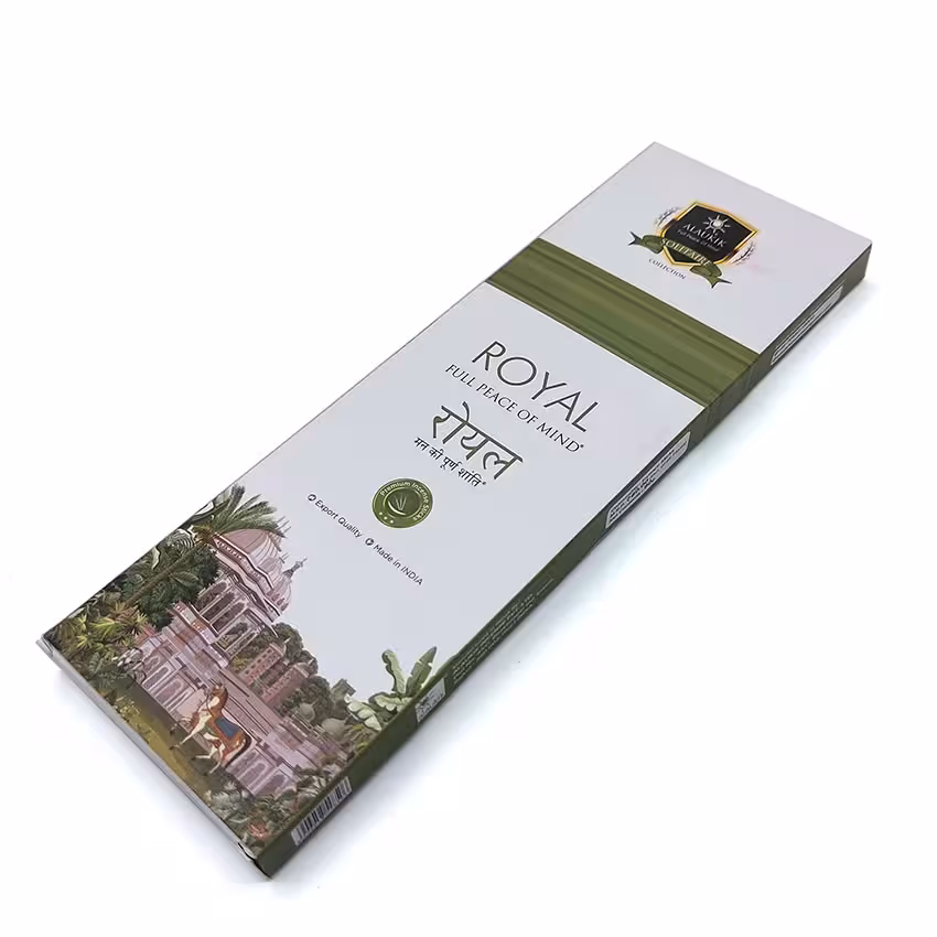 عود دستساز آلاکیک alaukik مدل رویال ROYAL 100g کد 520169