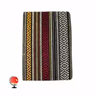 دفتر مشق 100 برگ دوختی طرح جاجیم راه عمودی برند آونگ