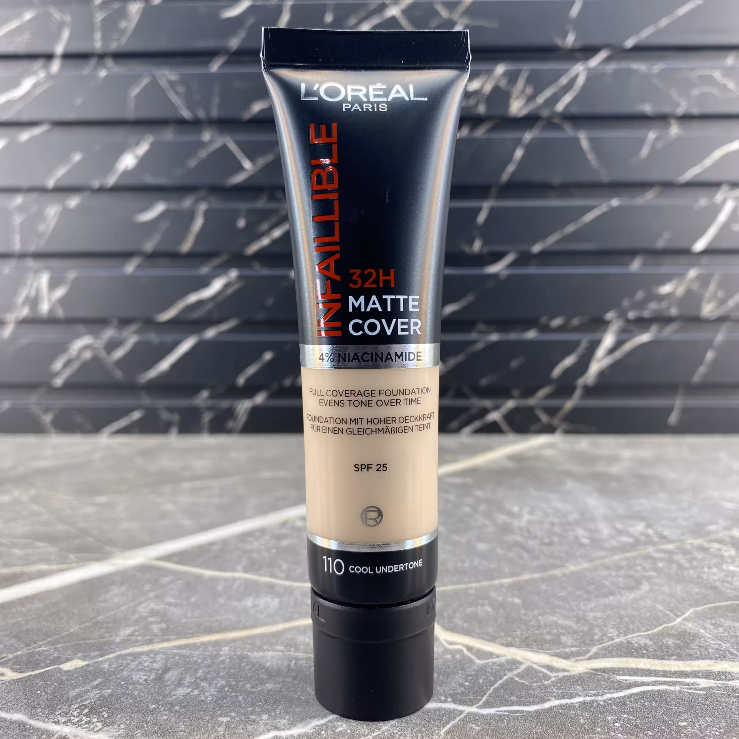 کرم پودر 32ساعته INFAILLABLE MATT COVER لورآل LOREAL حجم 30 میل