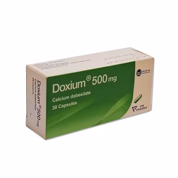 کپسول دوکسیوم 500 میلی گرم (30عدد)