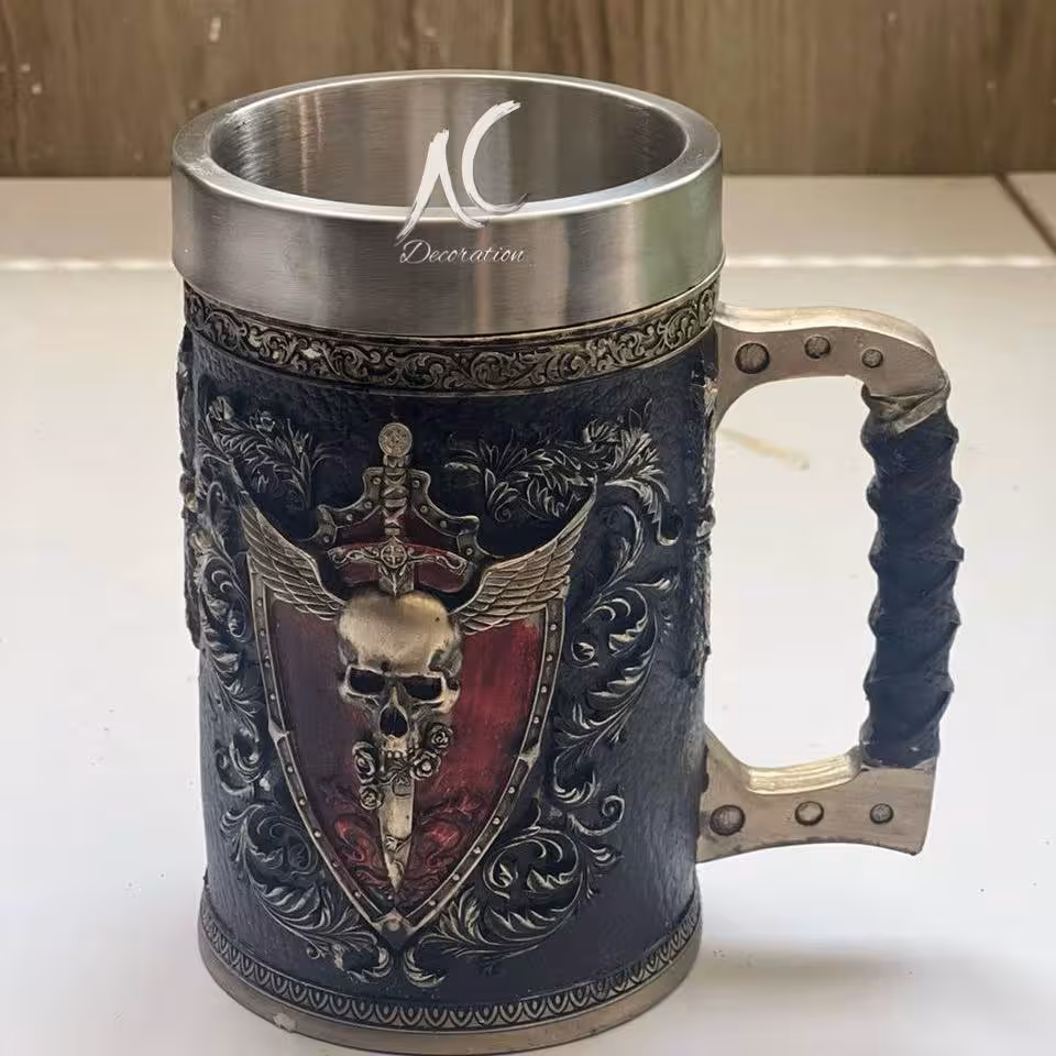 ماگ تزئینی مدل جمجمه