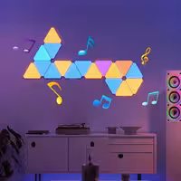 آیکون لایت Nanoleaf triangle 15 panel